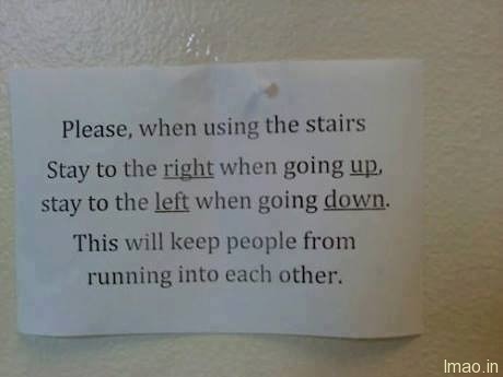how-not-to-use-stairs humorous photos
